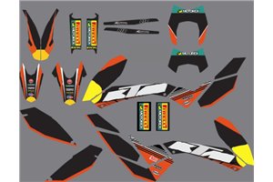 Kit Autocollants compatible avec per KTM 690 SMC 2012 - 2018 - MXPKAD13420
