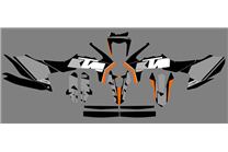 Kit adesivi compatibile con per KTM 690 SMC 2019 - 2021 - MXPKAD13418