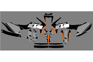 Kit de pegatinas compatible con per KTM 690 SMC 2019 - 2021 - MXPKAD13418