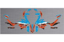 Kit Autocollants compatible avec per KTM 790 890 Adventure R 2019 - 2022 - MXPKAD16281