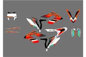Sticker set compatible with per KTM FREERIDE ELÉCTRICA E-XC 2018 - 2022 - MXPKAD14909