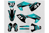 Kit Autocollants compatible avec per HUSQVARNA TC 85 2018 - 2022 - MXPKAD13635