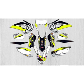 Sticker set compatible with per HUSQVARNA TC 125/250 - FC 250/350/450 2014 - 2015 - MXPKAD13715