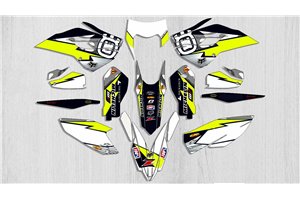 Aufkleber Satz kompatibel mit per HUSQVARNA TC 125/250 - FC 250/350/450 2014 - 2015 - MXPKAD13715