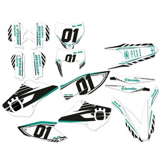 Kit Autocollants compatible avec per HUSQVARNA TC 125/250 - FC 250/350/450 2014 - 2015 - MXPKAD13954