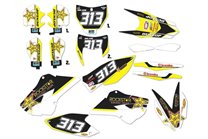 Kit adesivi compatibile con per HUSQVARNA TC 125/250 - FC 250/350/450 2014 - 2015 - MXPKAD13956