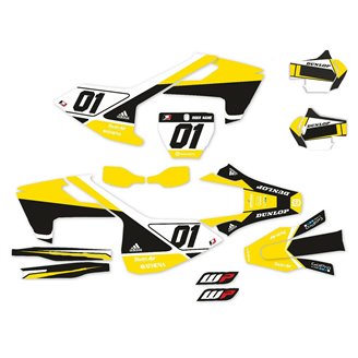 Sticker set compatible with per HUSQVARNA TC 125/250 - FC 250/350/450 2016 - 2018 - MXPKAD14072