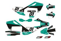 Kit Autocollants compatible avec per HUSQVARNA TC 125/250 - FC 250/350/450 2016 - 2018 - MXPKAD14069