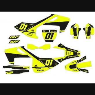 Kit Autocollants compatible avec per HUSQVARNA TC 125/250 - FC 250/350/450 2016 - 2018 - MXPKAD14054