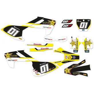 Kit de pegatinas compatible con per HUSQVARNA TC 125/250 - FC 250/350/450 2016 - 2018 - MXPKAD13995