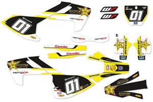 Kit adesivi compatibile con per HUSQVARNA TC 125/250 - FC 250/350/450 2016 - 2018 - MXPKAD13995