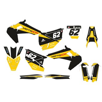 Sticker set compatible with per HUSQVARNA TC 125/250 - FC 250/350/450 2019 - 2022 - MXPKAD14079