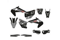 Kit de pegatinas compatible con per HUSQVARNA TC 125/250 - FC 250/350/450 2019 - 2022 - MXPKAD14051