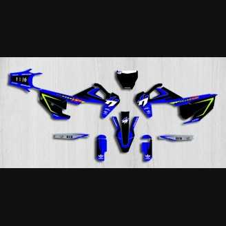 Kit de pegatinas compatible con per HUSQVARNA TC 125/250 - FC 250/350/450 2019 - 2022 - MXPKAD13876