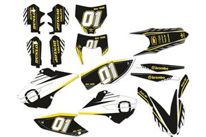 Kit Autocollants compatible avec per HUSQVARNA TE 150/250/300 FE 250/350/450 2014 - 2016 - MXPKAD13967