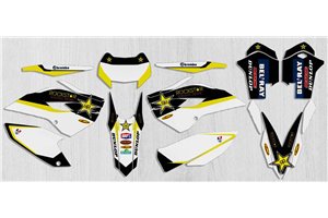 Aufkleber Satz kompatibel mit per HUSQVARNA TE 150/250/300 FE 250/350/450 2014 - 2016 - MXPKAD13915