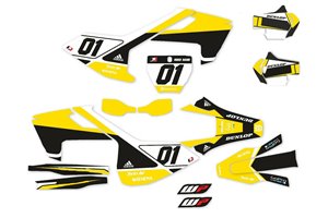 Aufkleber Satz kompatibel mit per HUSQVARNA TE 150/250/300 FE 250/350/450 2017 - 2019 - MXPKAD14074