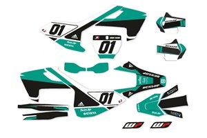 Sticker set compatible with per HUSQVARNA TE 150/250/300 FE 250/350/450 2017 - 2019 - MXPKAD14070