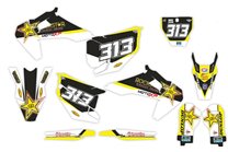 Kit adesivi compatibile con per HUSQVARNA TE 150/250/300 FE 250/350/450/501 2020 - 2022 - MXPKAD14184