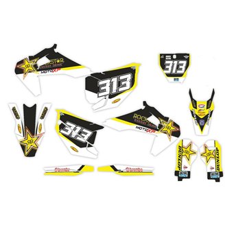 Kit Autocollants compatible avec per HUSQVARNA TE 150/250/300 FE 250/350/450/501 2020 - 2022 - MXPKAD14184