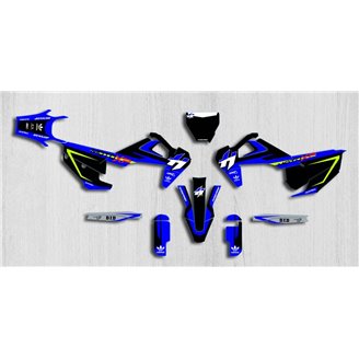 Aufkleber Satz kompatibel mit per HUSQVARNA TE 150/250/300 FE 250/350/450/501 2020 - 2022 - MXPKAD14184