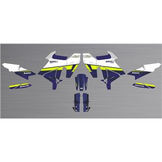 Aufkleber Satz kompatibel mit per HUSQVARNA NORDEN 901 2022 - 2023 - MXPKAD16040