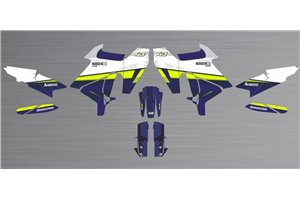 Aufkleber Satz kompatibel mit per HUSQVARNA NORDEN 901 2022 - 2023 - MXPKAD16040