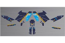 Kit adesivi compatibile con per HUSQVARNA NORDEN 901 2022 - 2023 - MXPKAD16041