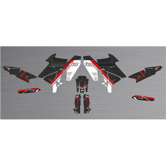 Aufkleber Satz kompatibel mit per HUSQVARNA NORDEN 901 2022 - 2023 - MXPKAD16042