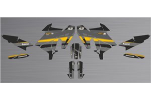 Kit de pegatinas compatible con per HUSQVARNA NORDEN 901 2022 - 2023 - MXPKAD16044