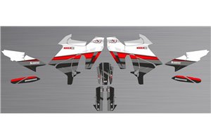 Aufkleber Satz kompatibel mit per HUSQVARNA NORDEN 901 2022 - 2023 - MXPKAD16045