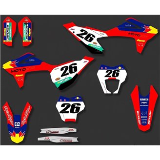 Kit adesivi compatibile con per GASGAS MC 85 2021 - 2022 - MXPKAD14843