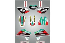 Kit de pegatinas compatible con per GAS GAS EC 125/200/300 1996 - 2001 - MXPKAD14844