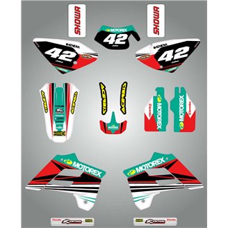 Kit de pegatinas compatible con per GAS GAS EC 125/200/300 1996 - 2001 - MXPKAD14844