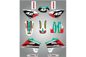 Kit Autocollants compatible avec per GAS GAS EC 125/200/300 1996 - 2001 - MXPKAD14844