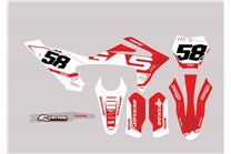 Kit de pegatinas compatible con per GASGAS MC 2T-4T 2020 - 2022 - MXPKAD13804