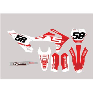 Kit adesivi compatibile con per GASGAS MC 2T-4T 2020 - 2022 - MXPKAD13804