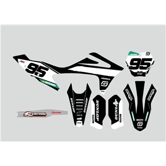 Kit de pegatinas compatible con per GASGAS MC 2T-4T 2020 - 2022 - MXPKAD13608