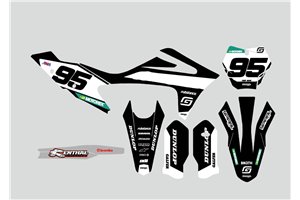 Sticker set compatible with per GASGAS MC 2T-4T 2020 - 2022 - MXPKAD13608