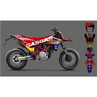 Sticker set compatible with per GASGAS SM 700 ES 700 2022 - 2023 - MXPKAD16277