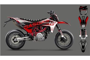 Sticker set compatible with per GASGAS SM 700 ES 700 2022 - 2023 - MXPKAD16275
