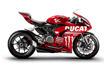 Carene stradali in abs verniciate compatibili con Ducati Panigale V2 2020 - 2024 - MXPCRV17106