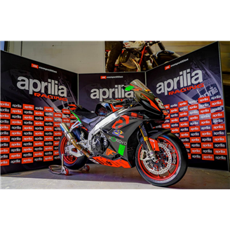 Lackierte Rennverkleidung Aprilia RSV4 2021 - 2024 - MXPCRV17135