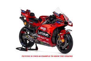 Lackierte Rennverkleidung Ducati Panigale V4 R 2019 - 2021 - MXPCRV17159