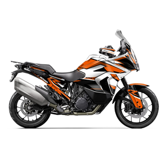 Kit Autocollants compatible avec per KTM 1290 SUPER ADVENTURE S-R 2021 - 2023 - MXPKAD17176