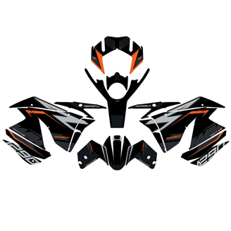 Kit adesivi compatibile con per KTM 1290 SUPER ADVENTURE S-R 2021 - 2023 - MXPKAD17178