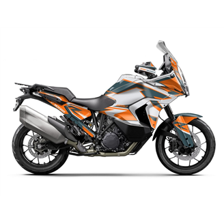 Aufkleber Satz kompatibel mit per KTM 1290 SUPER ADVENTURE S-R 2021 - 2023 - MXPKAD17181