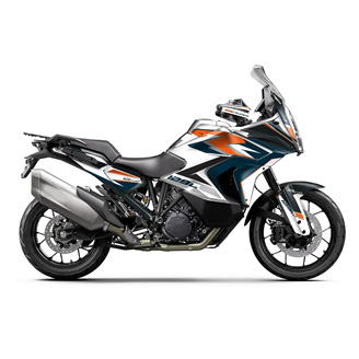 Aufkleber Satz kompatibel mit per KTM 1290 SUPER ADVENTURE S-R 2021 - 2023 - MXPKAD17182