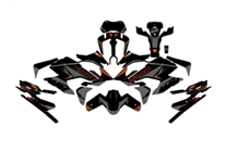 Sticker set compatible with per KTM 1290 SUPER ADVENTURE S-R 2021 - 2023 - MXPKAD17185