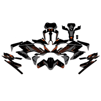 Kit de pegatinas compatible con per KTM 1290 SUPER ADVENTURE S-R 2021 - 2023 - MXPKAD17185